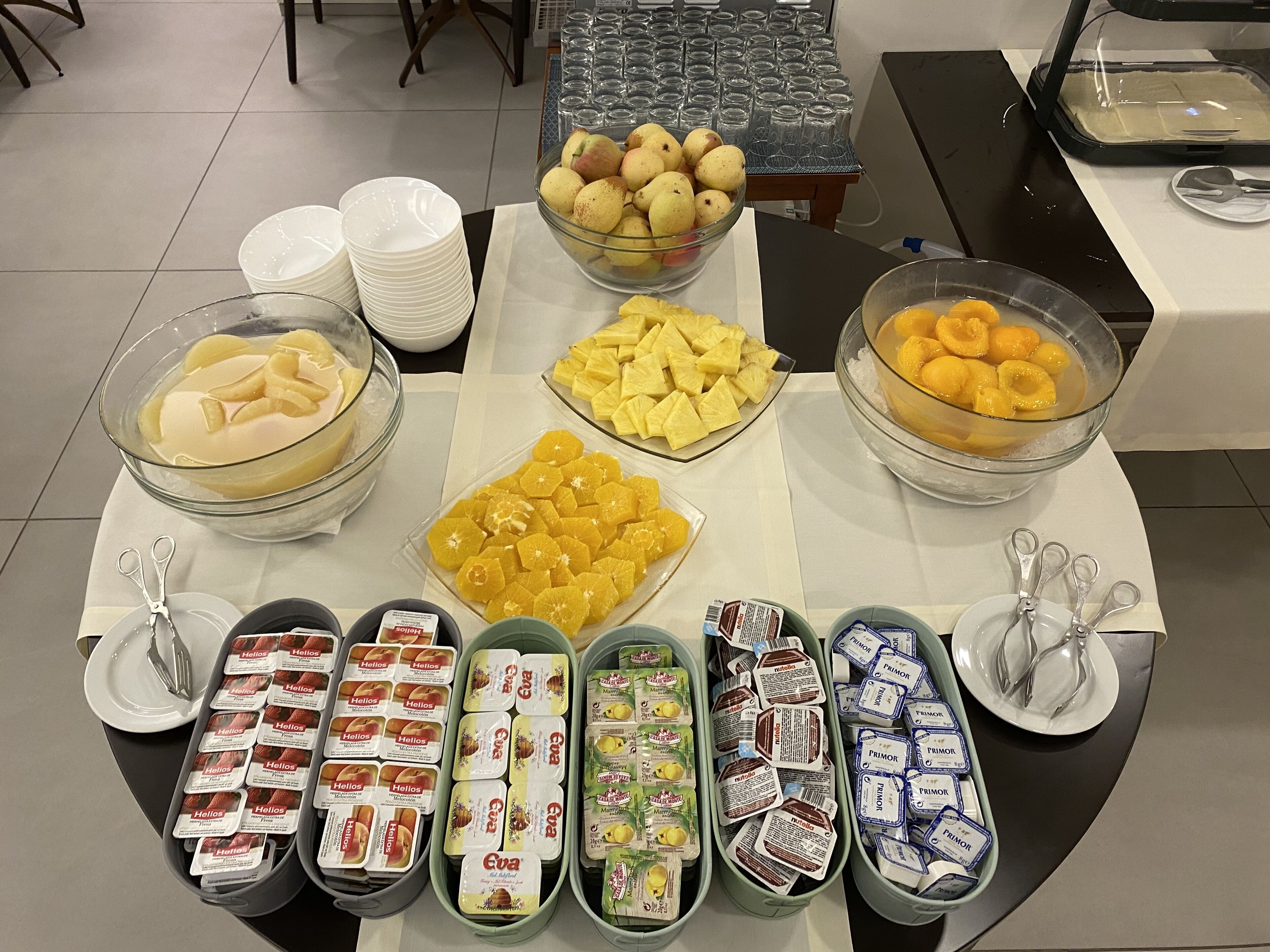 daily buffet breakfast (eur 6.00 per person)