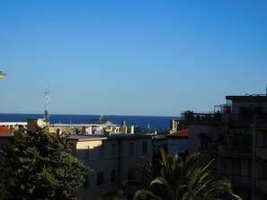 Blick von der Unterkunft