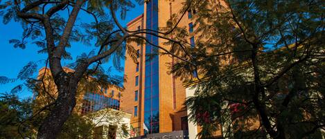 Majoituspaikan julkisivu