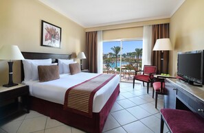Minibar, in-room safe, blackout drapes, iron/ironing board - JAZ Mirabel Resort – All Inclusive (Sharm El Sheikh)
