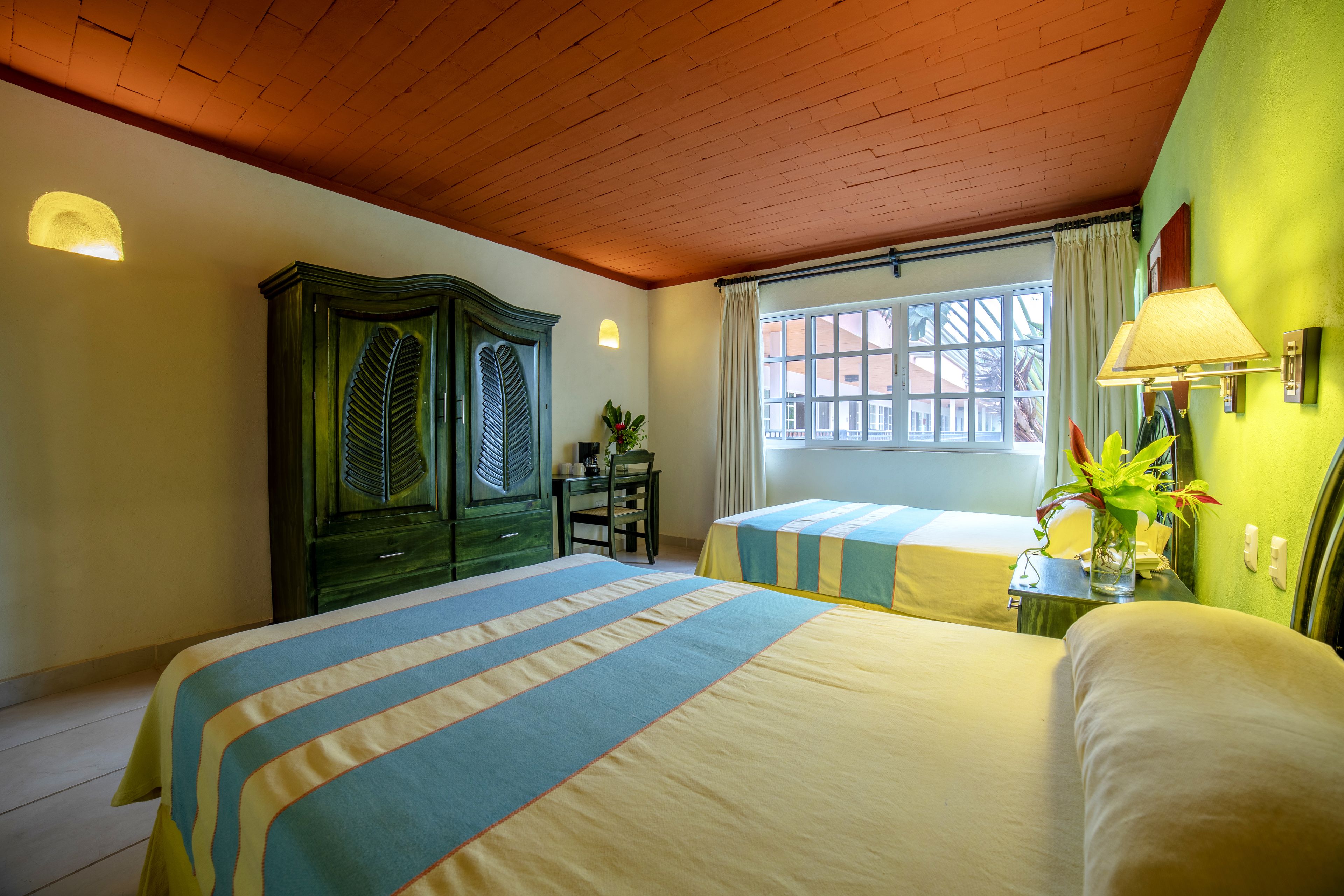 individually furnished, desk, iron/ironing board, bed sheets