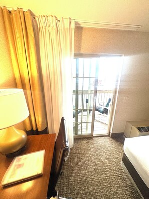 Balcony Room, 2 Queen Bed (Non Smoking) | In-room safe, desk, laptop workspace, iron/ironing board - Comfort Inn & Suites Madison North (De Forest)