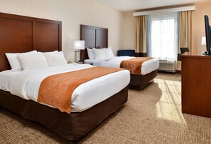 In-room safe, desk, laptop workspace, iron/ironing board