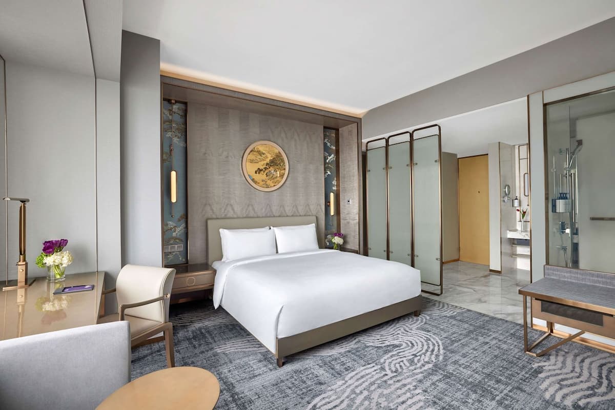 Minibar, in-room safe, desk, blackout drapes