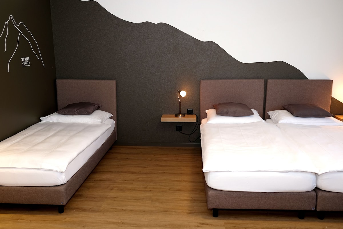 standard quadruple room (twin bed & bunk bed) | in-room safe, desk, soundproofing, free wifi