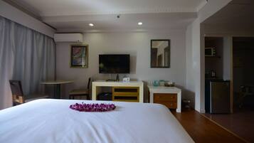 In-room safe, blackout drapes, iron/ironing board, rollaway beds