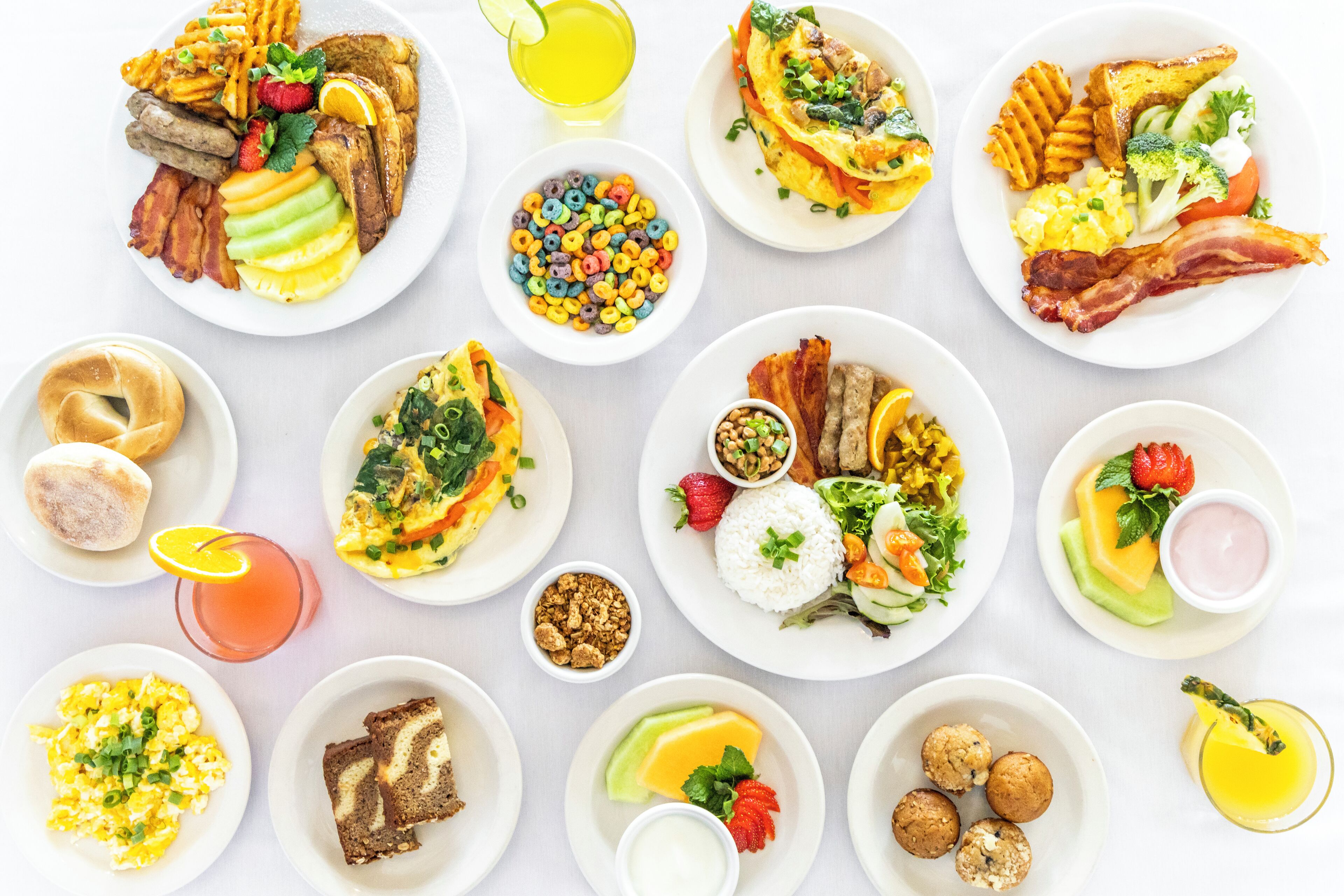 Petit déjeuner buffet compris tous les jours