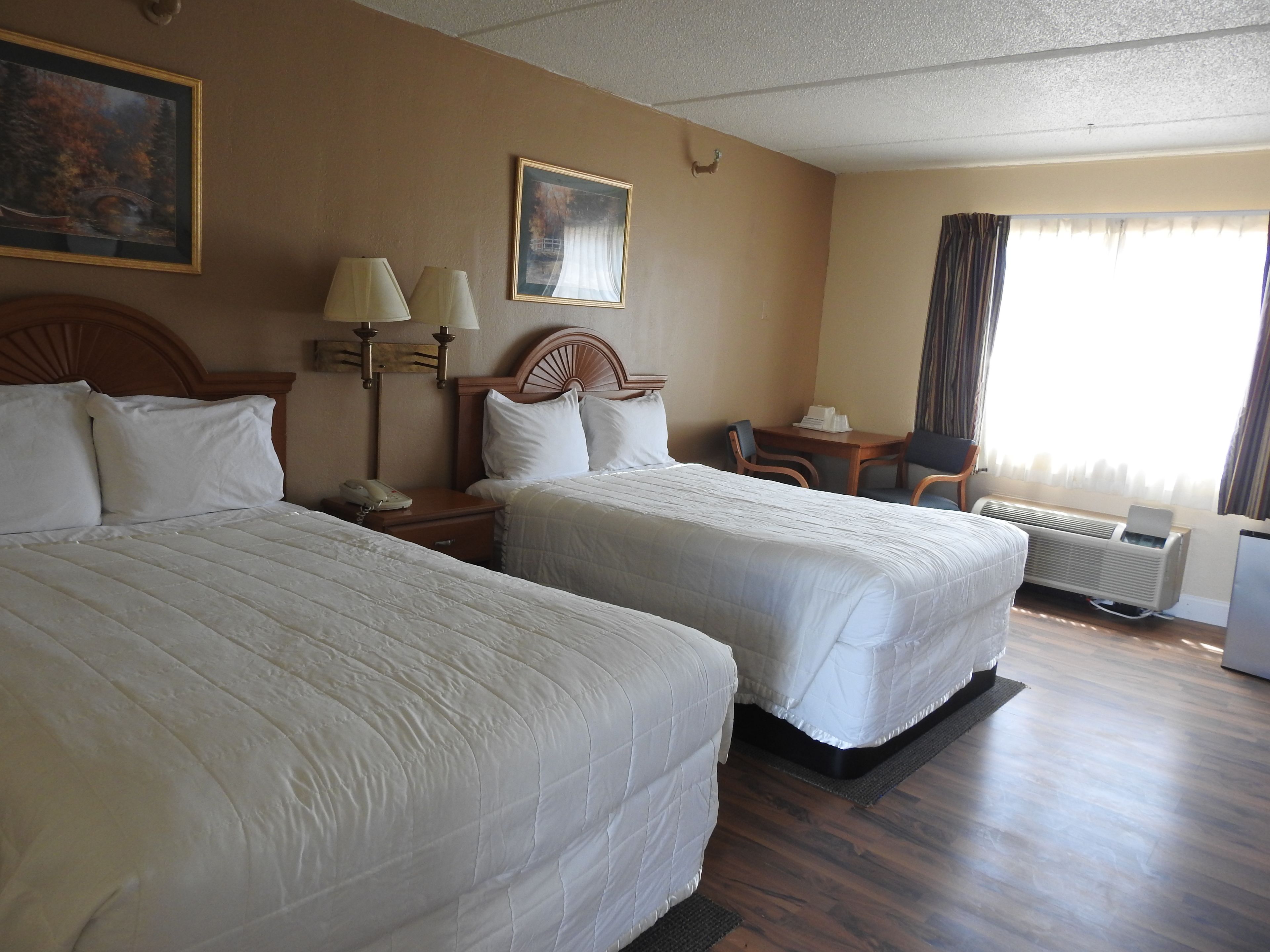 Free WiFi, bed sheets