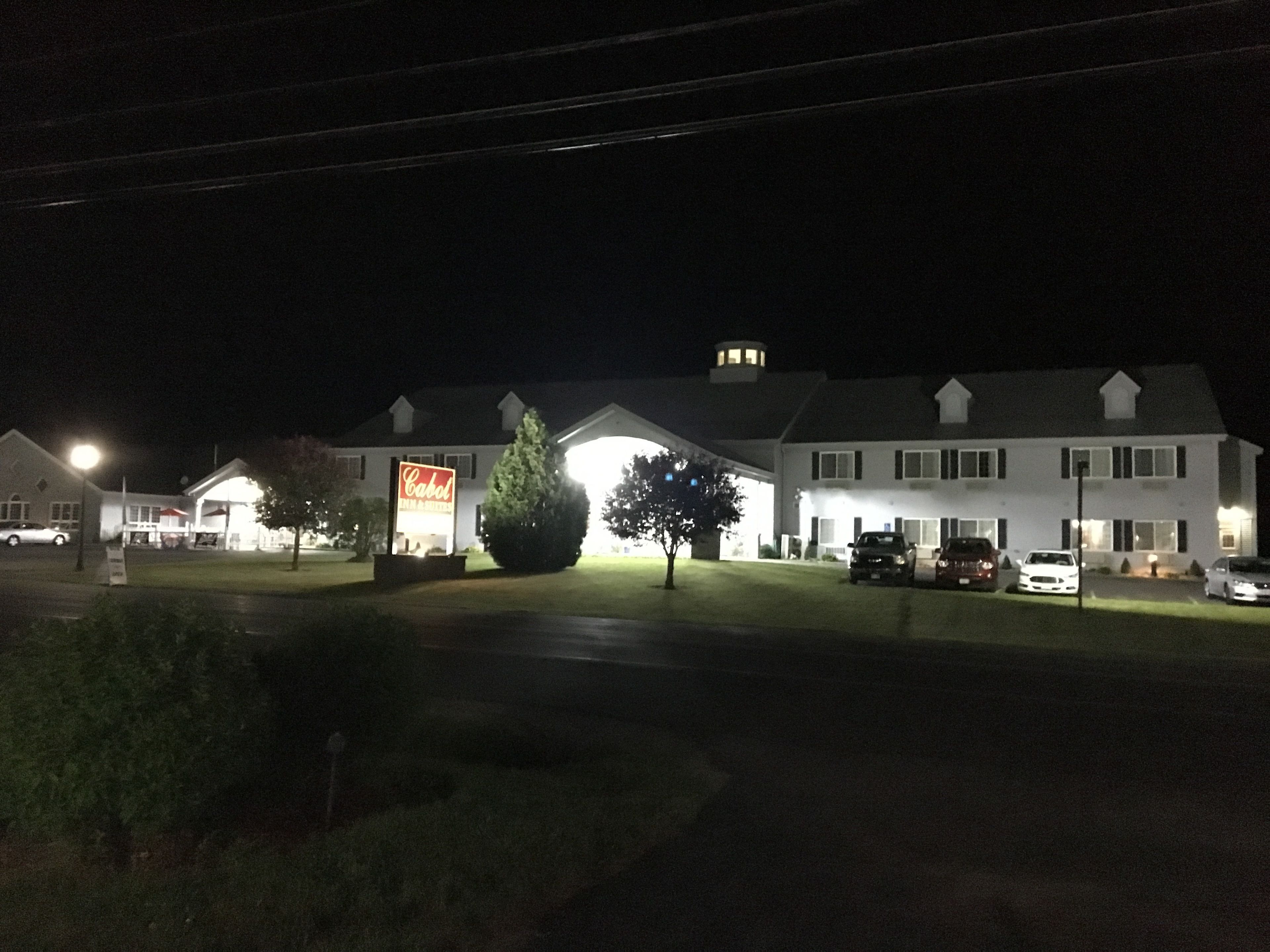 Façade de l’hébergement - soirée/nuit