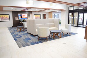 Sala de estar en el lobby