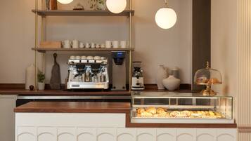 Daily to-go breakfast for a fee