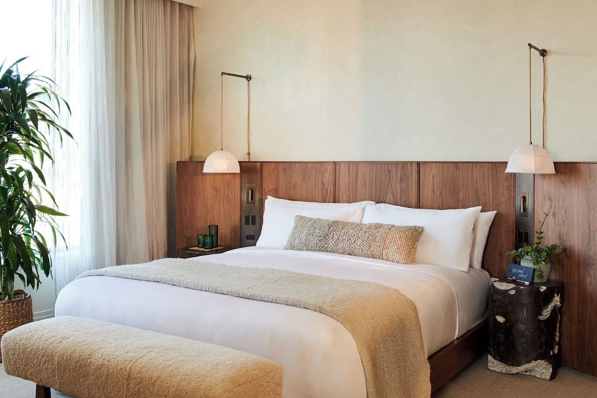 Egyptian cotton sheets, premium bedding, minibar, in-room safe