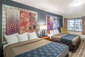 Desk, iron/ironing board, rollaway beds, free WiFi