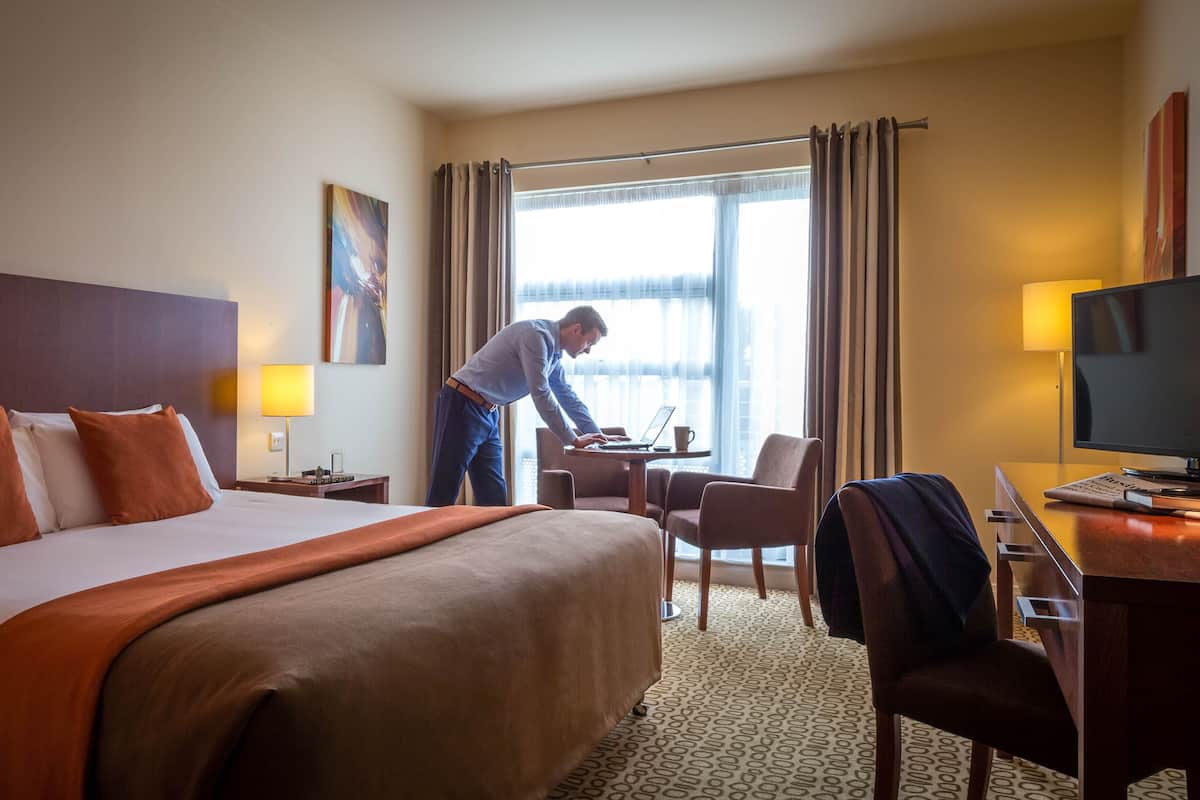 In-room safe, iron/ironing board (on request), cribs (free), WiFi (free)