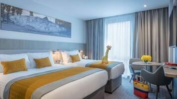 Family Room | In-room safe, iron/ironing board, free cots/infant beds, free WiFi