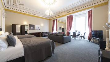 Luxury Suite, Non Smoking | Individually decorated, individually furnished, iron/ironing board