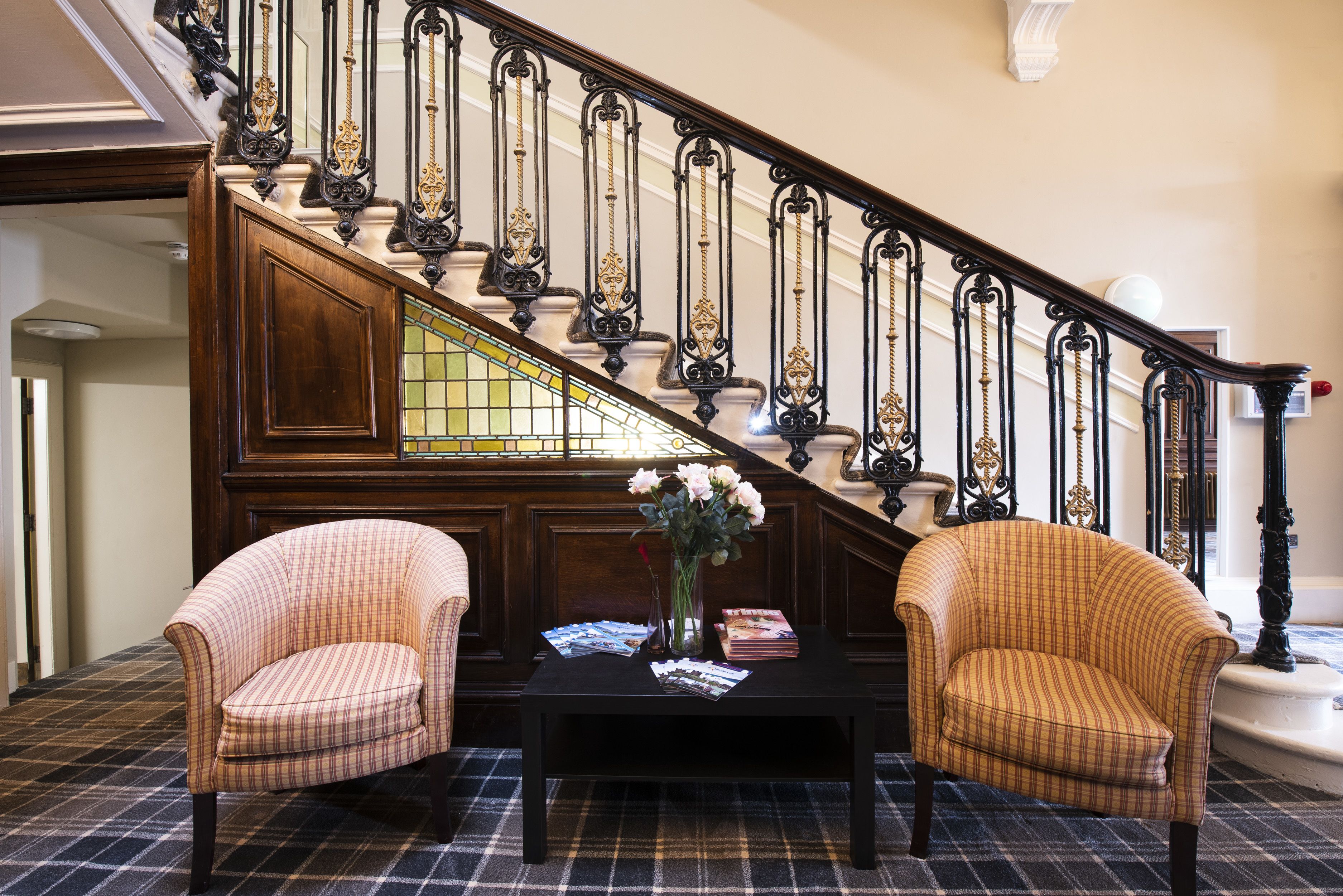Sala de estar en el lobby