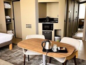 1 habitación y ropa de cama de alta calidad