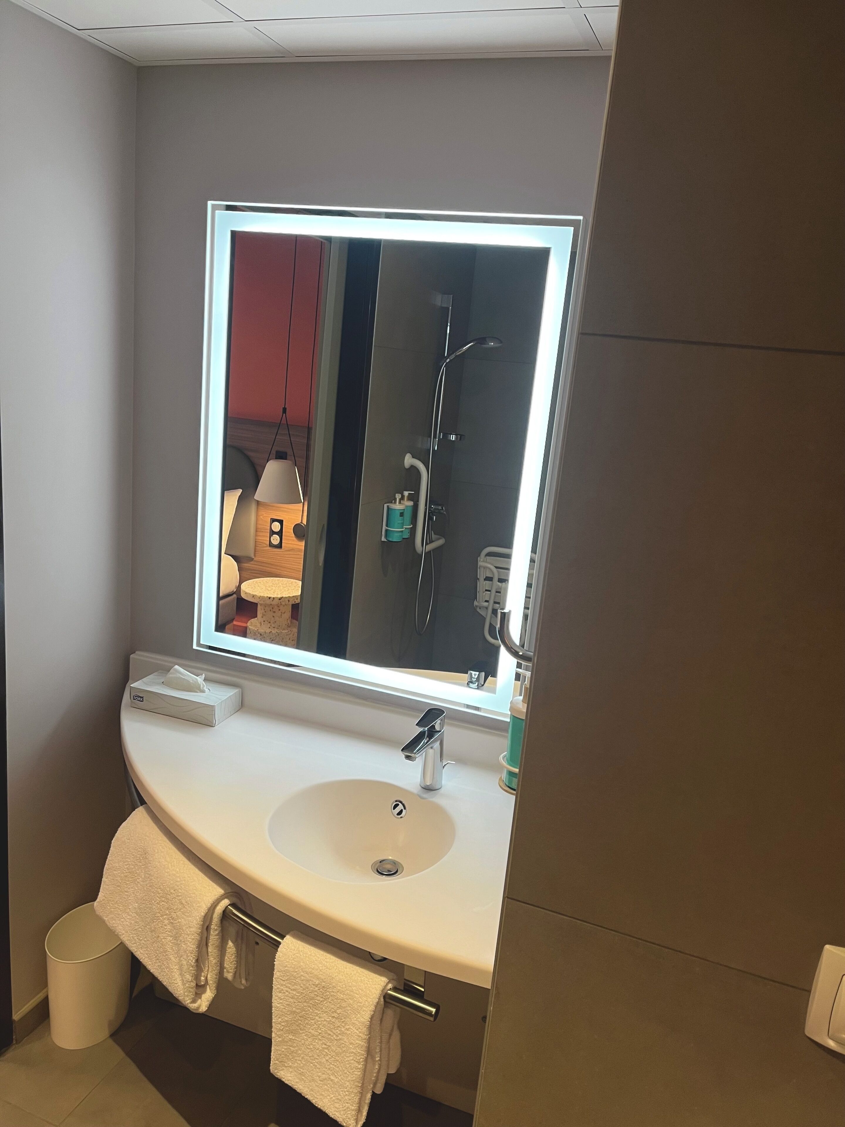 superior suite | bathroom | separate bathtub and shower, eco-friendly toiletries, hair dryer, towels