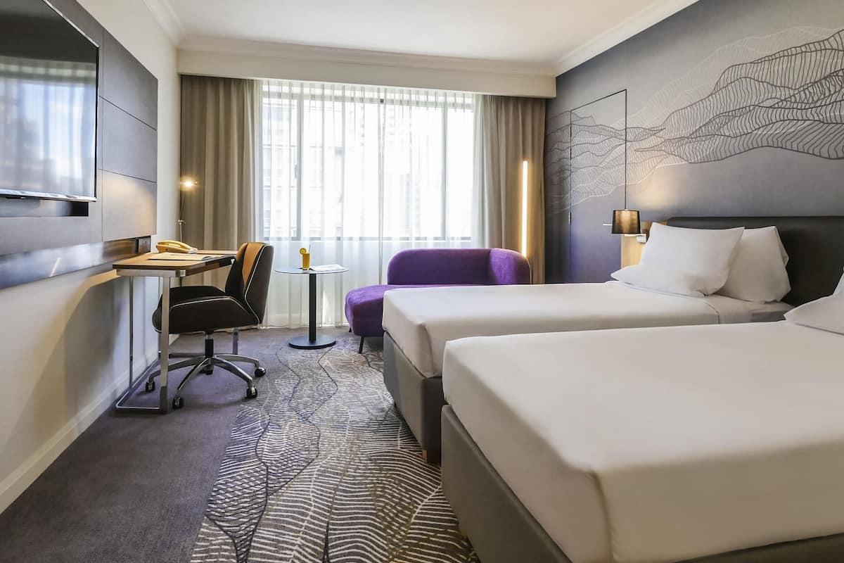 Minibar, in-room safe, desk, blackout curtains