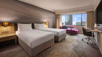 Minibar, in-room safe, desk, blackout drapes