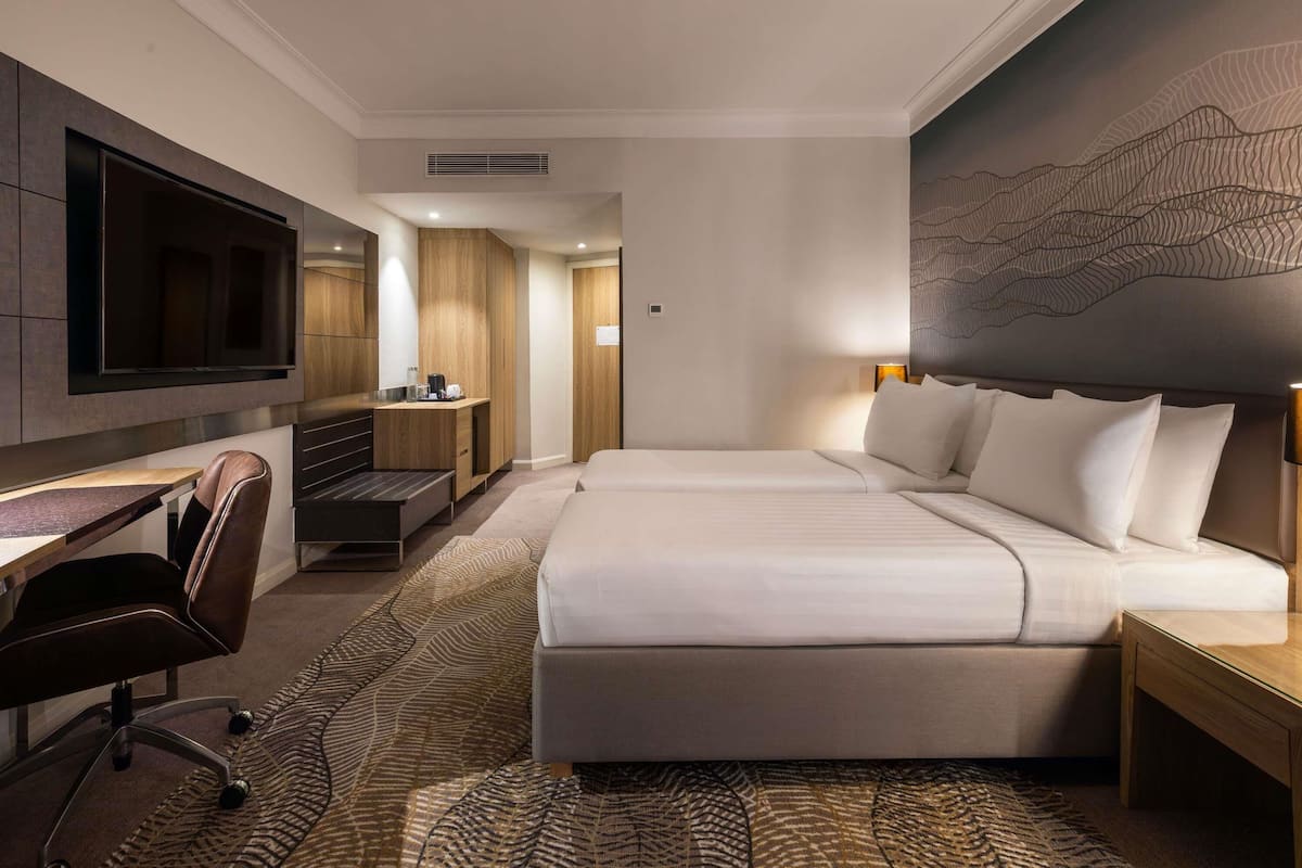Minibar, in-room safe, desk, blackout drapes