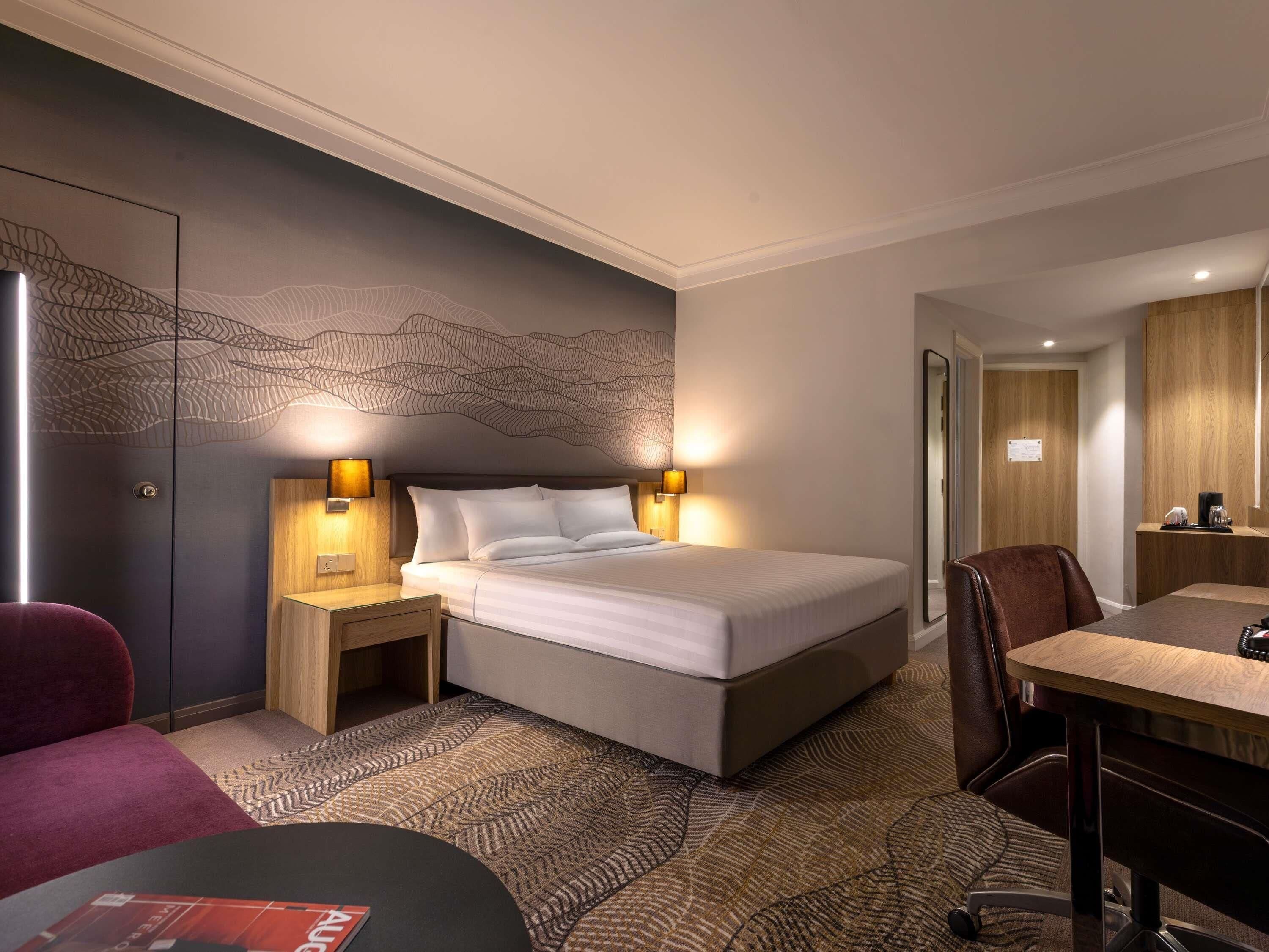 Minibar, in-room safe, desk, blackout drapes