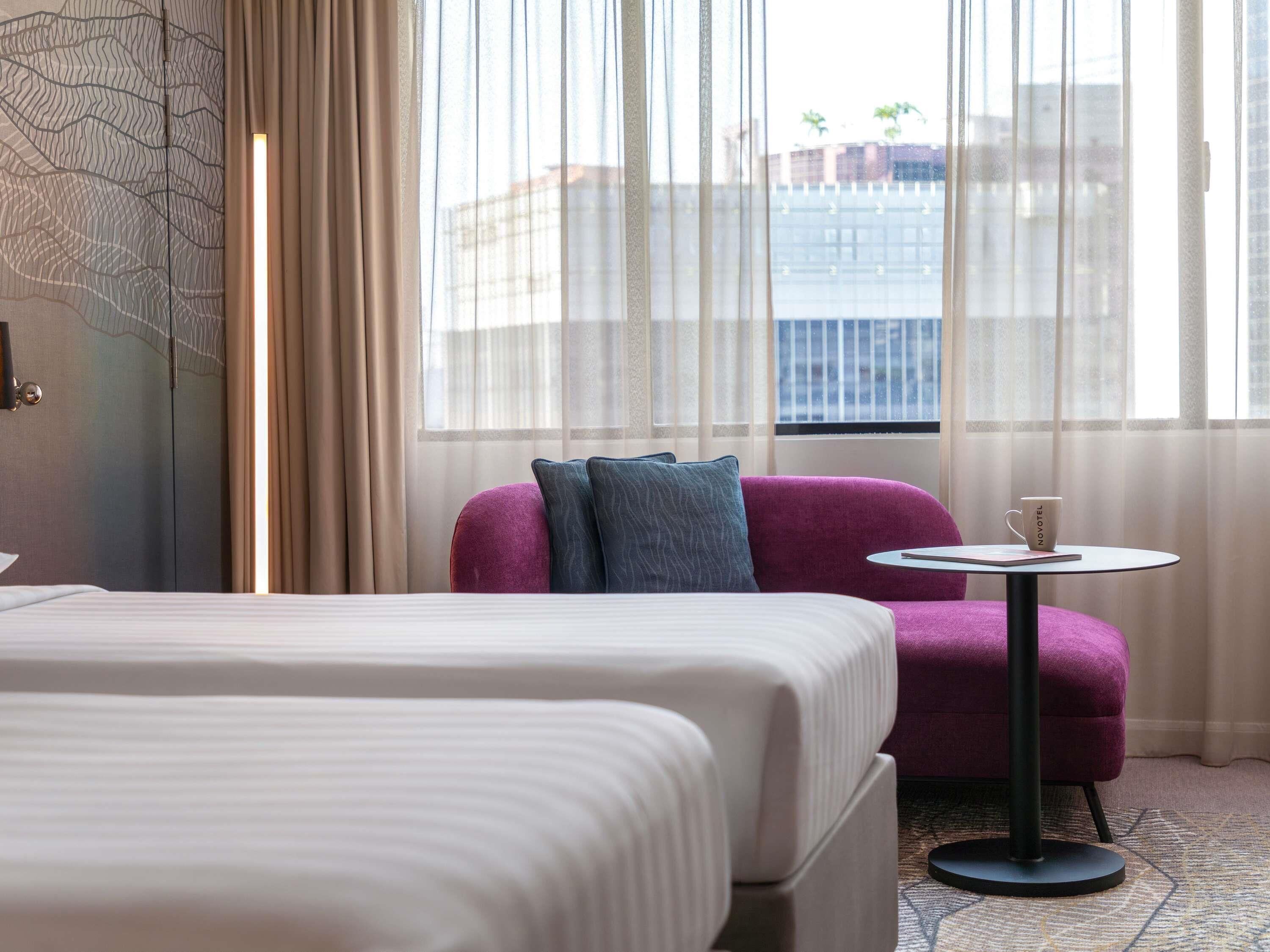 Minibar, in-room safe, desk, blackout curtains