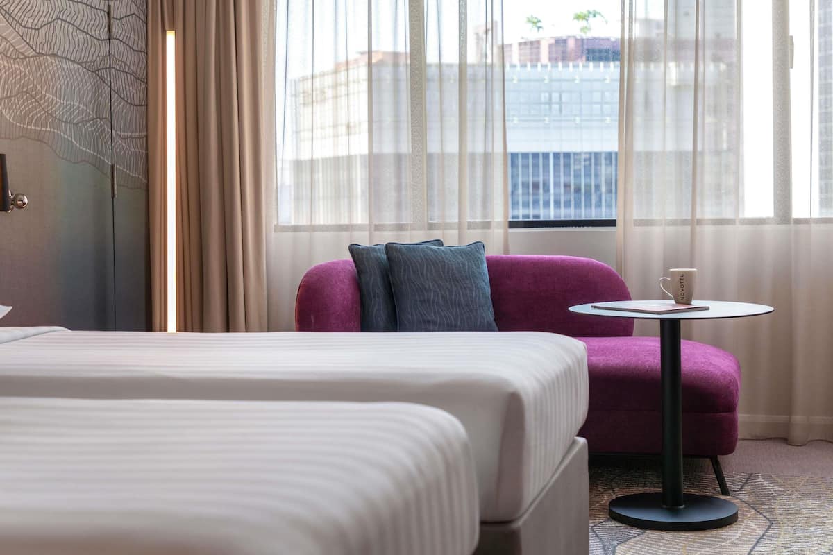 Minibar, in-room safe, desk, blackout curtains