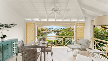 Apartment, 1 Bedroom (Lagoon, Front) | Terrace/patio