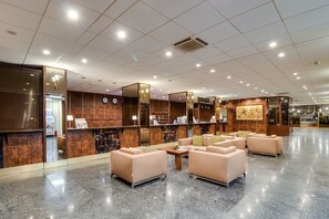 Àrea amb seients del vestíbul