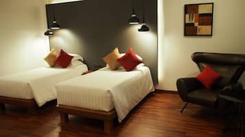 Minibar, in-room safe, desk, blackout curtains