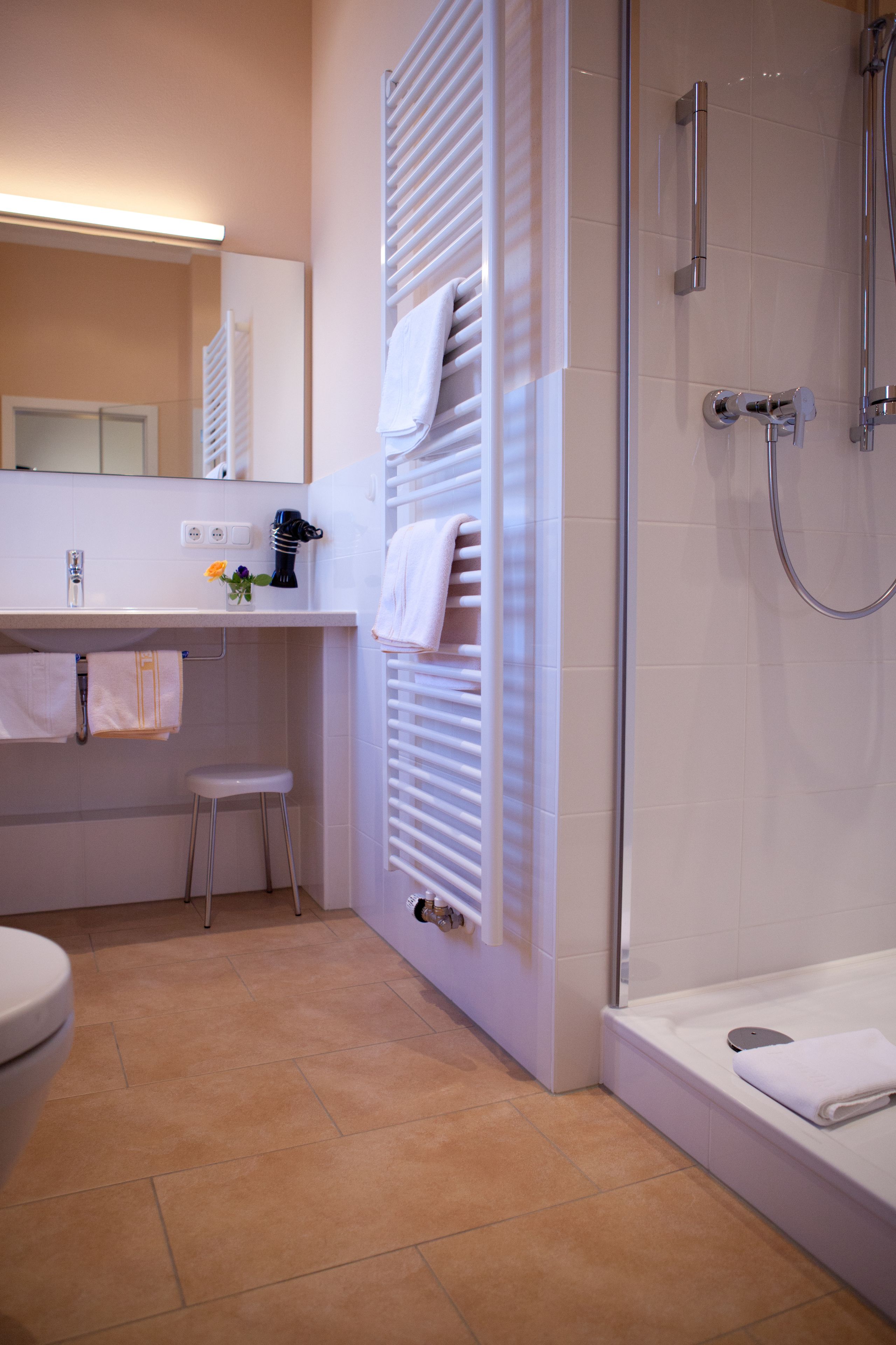 individually decorated, individually furnished, desk, laptop workspace