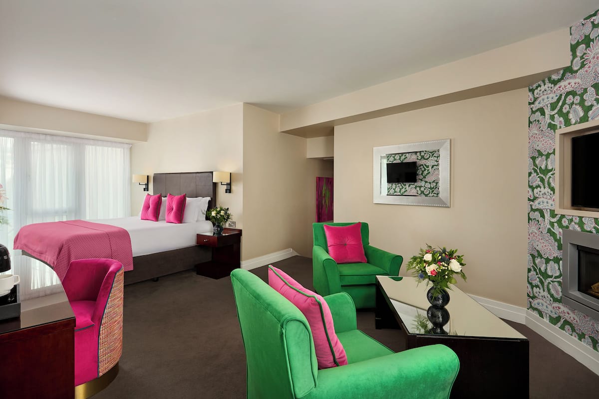 junior suite | premium bedding, in-room safe, desk, laptop workspace