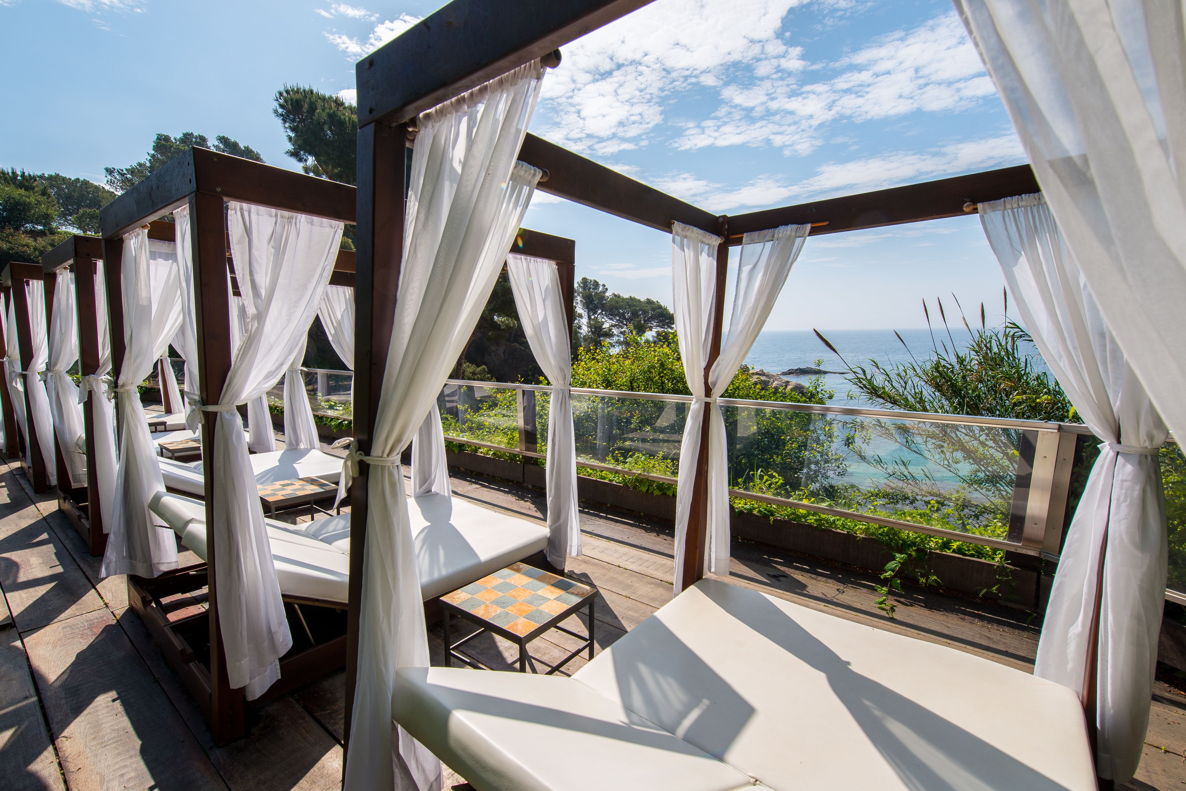 Blick von der Unterkunft