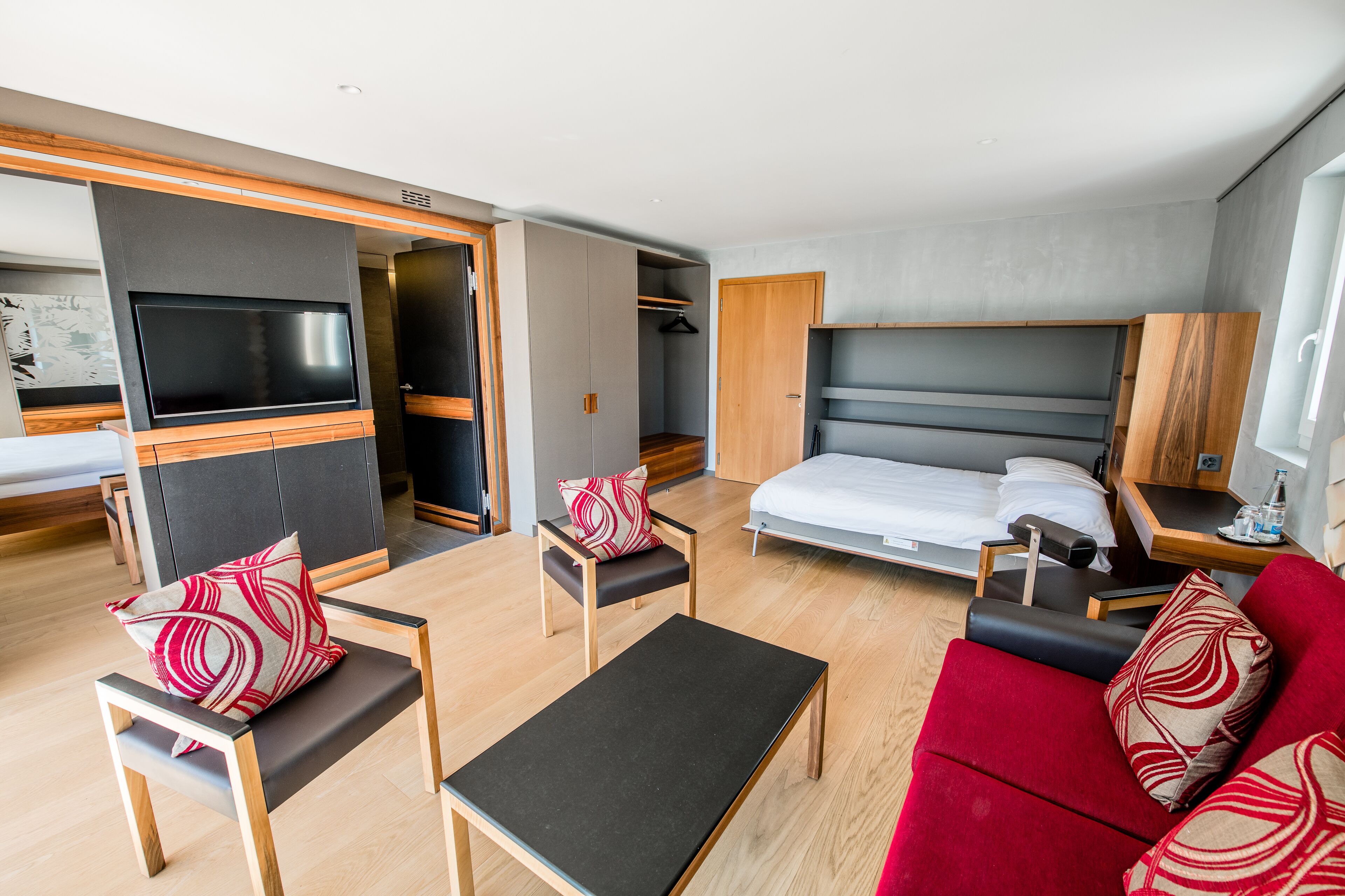 premium room, balcony | living area | flat-screen tv