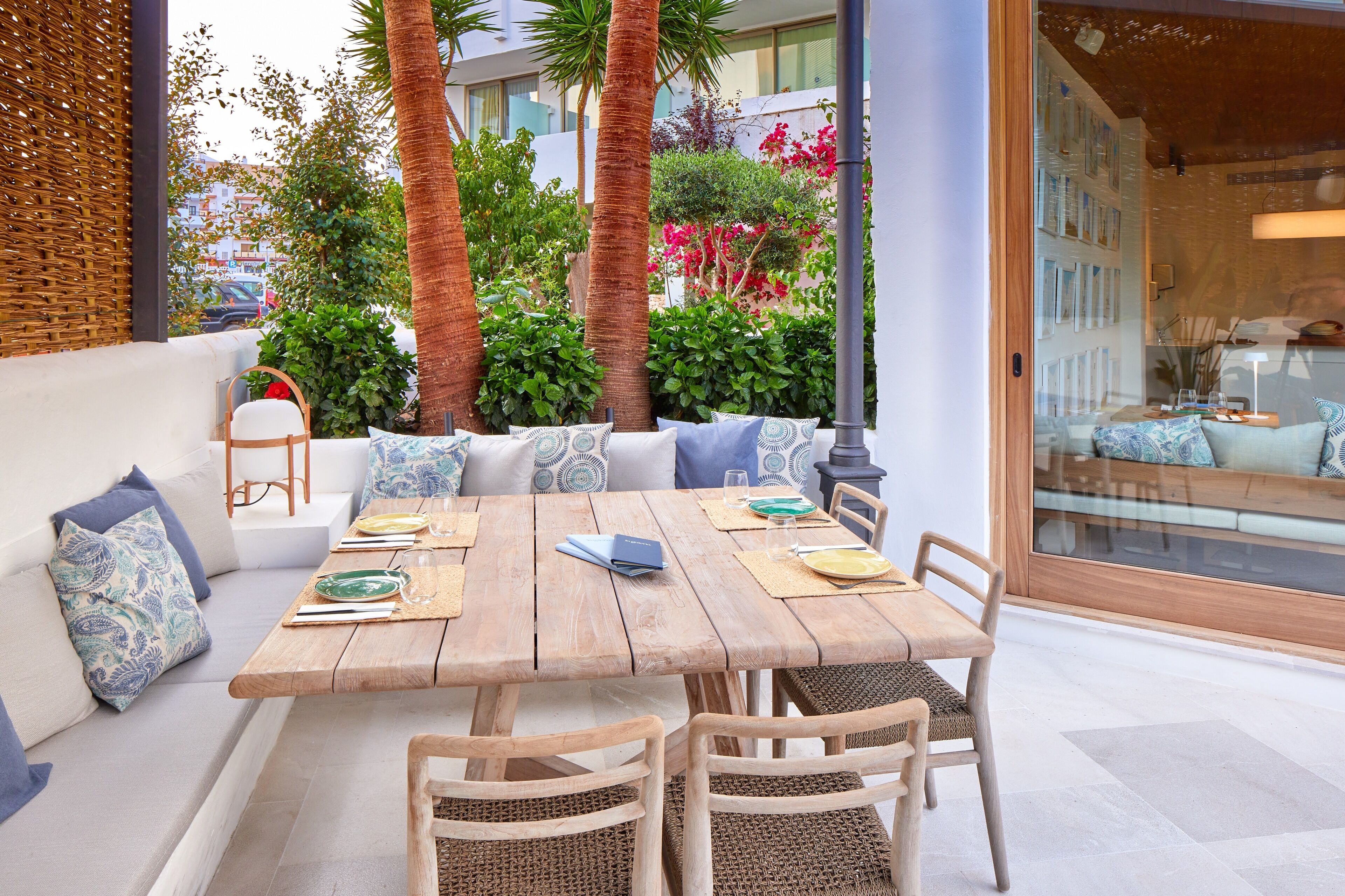 breakfast and dinner served, local and international cuisine