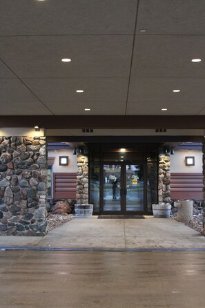 Interior entrance