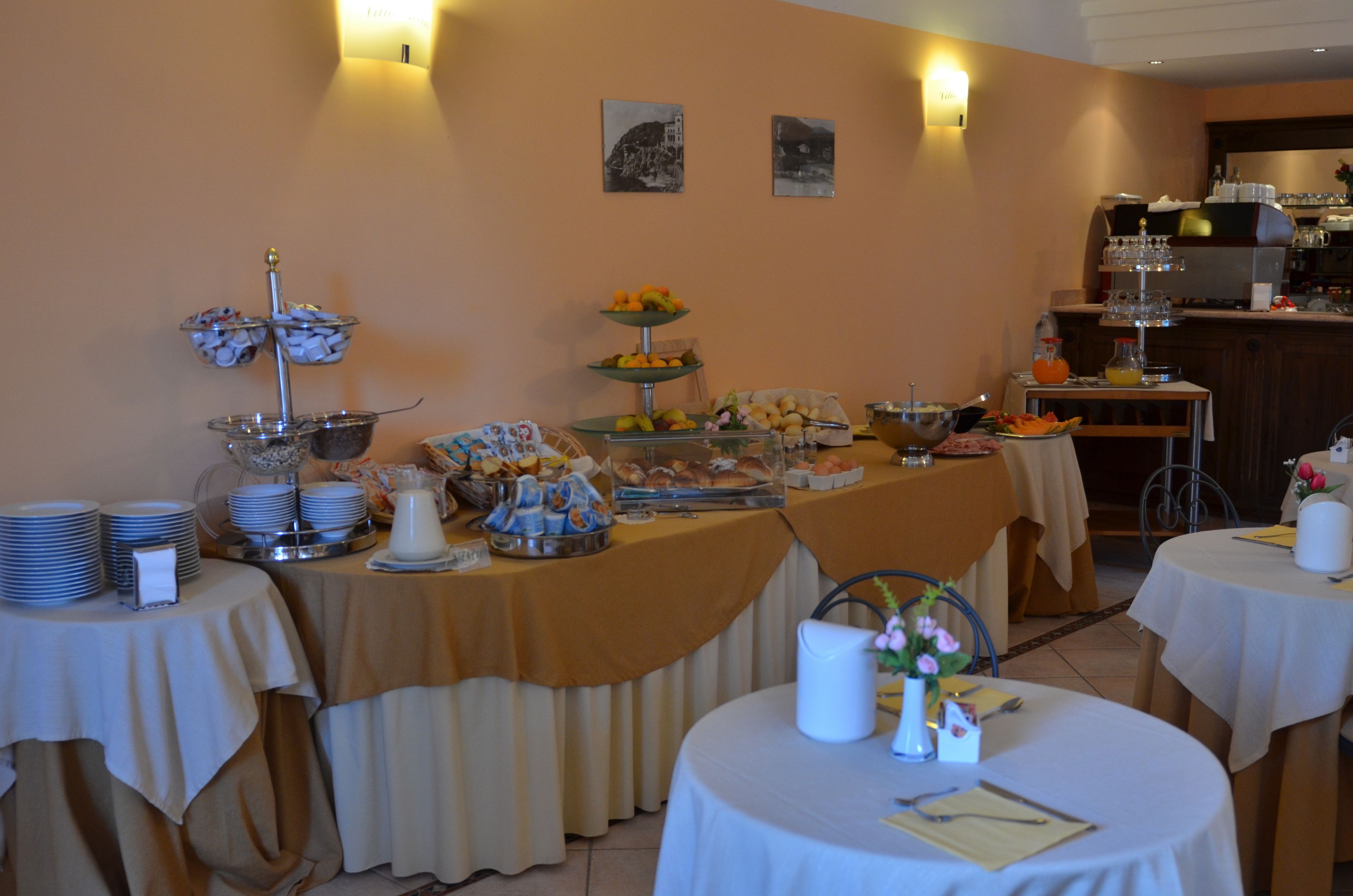 daily buffet breakfast (eur 10 per person)