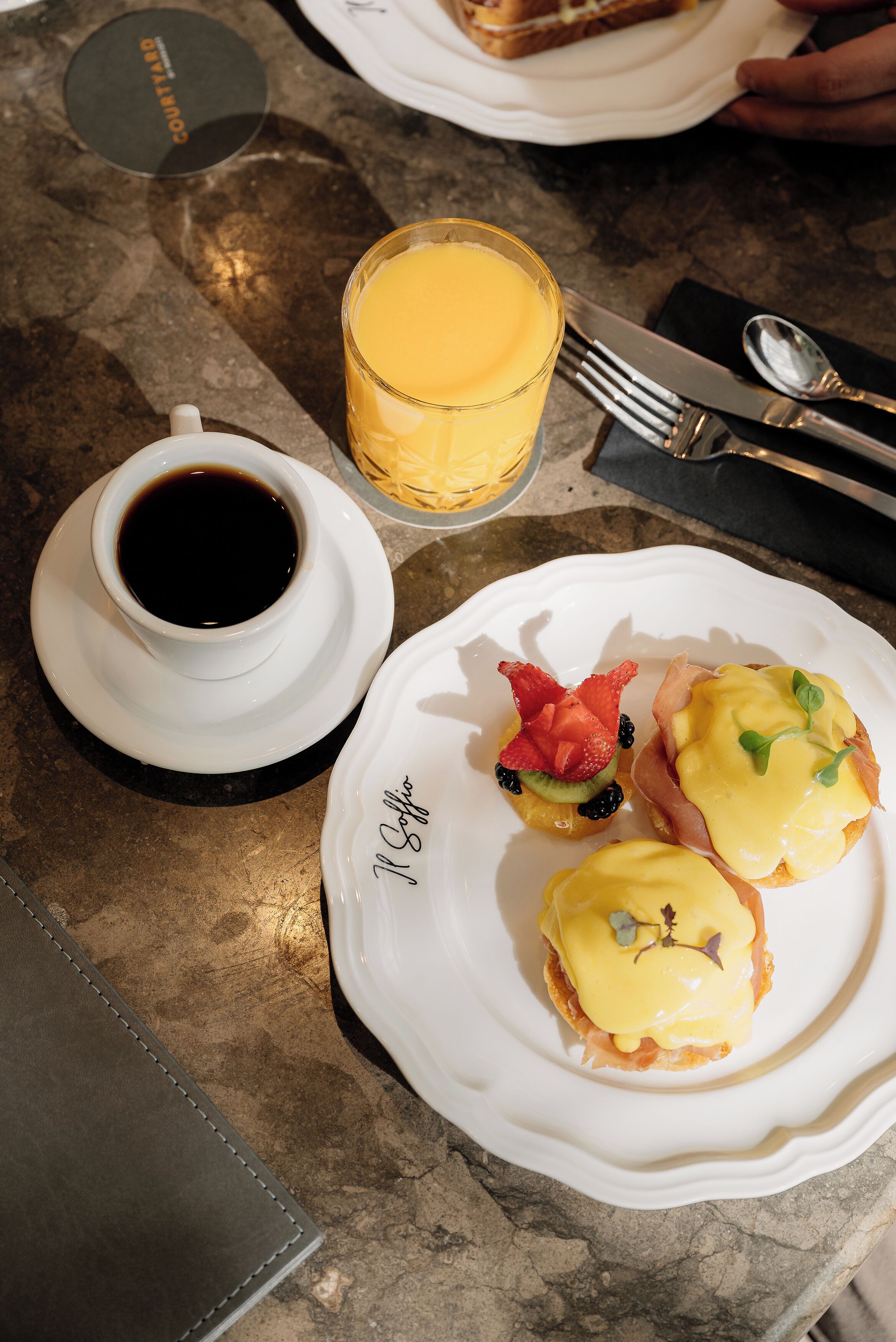 daily full breakfast for a fee