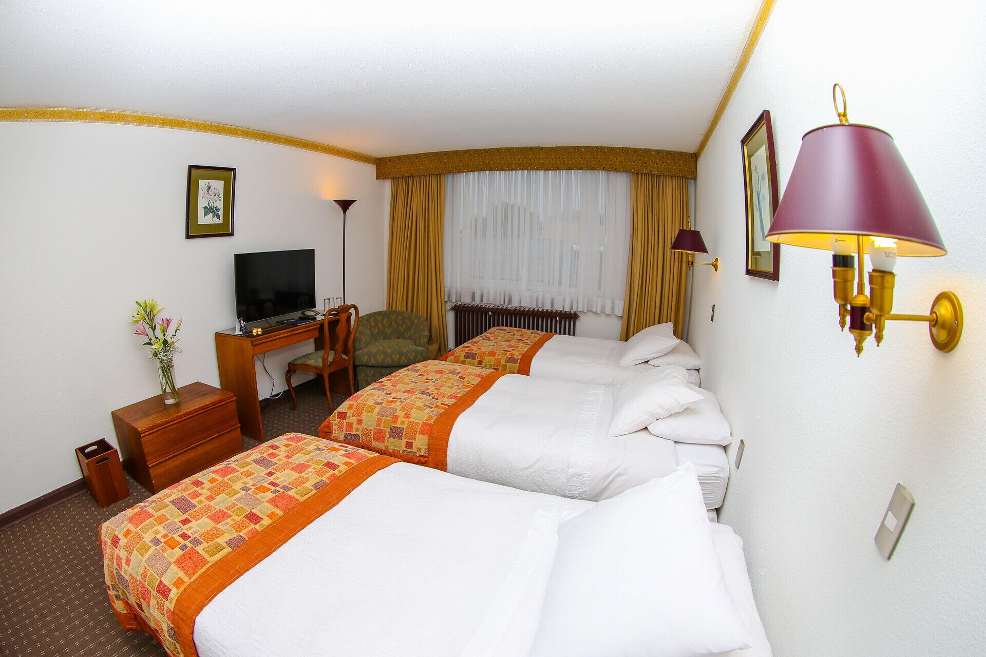 In-room safe, desk, free cribs/infant beds, free WiFi