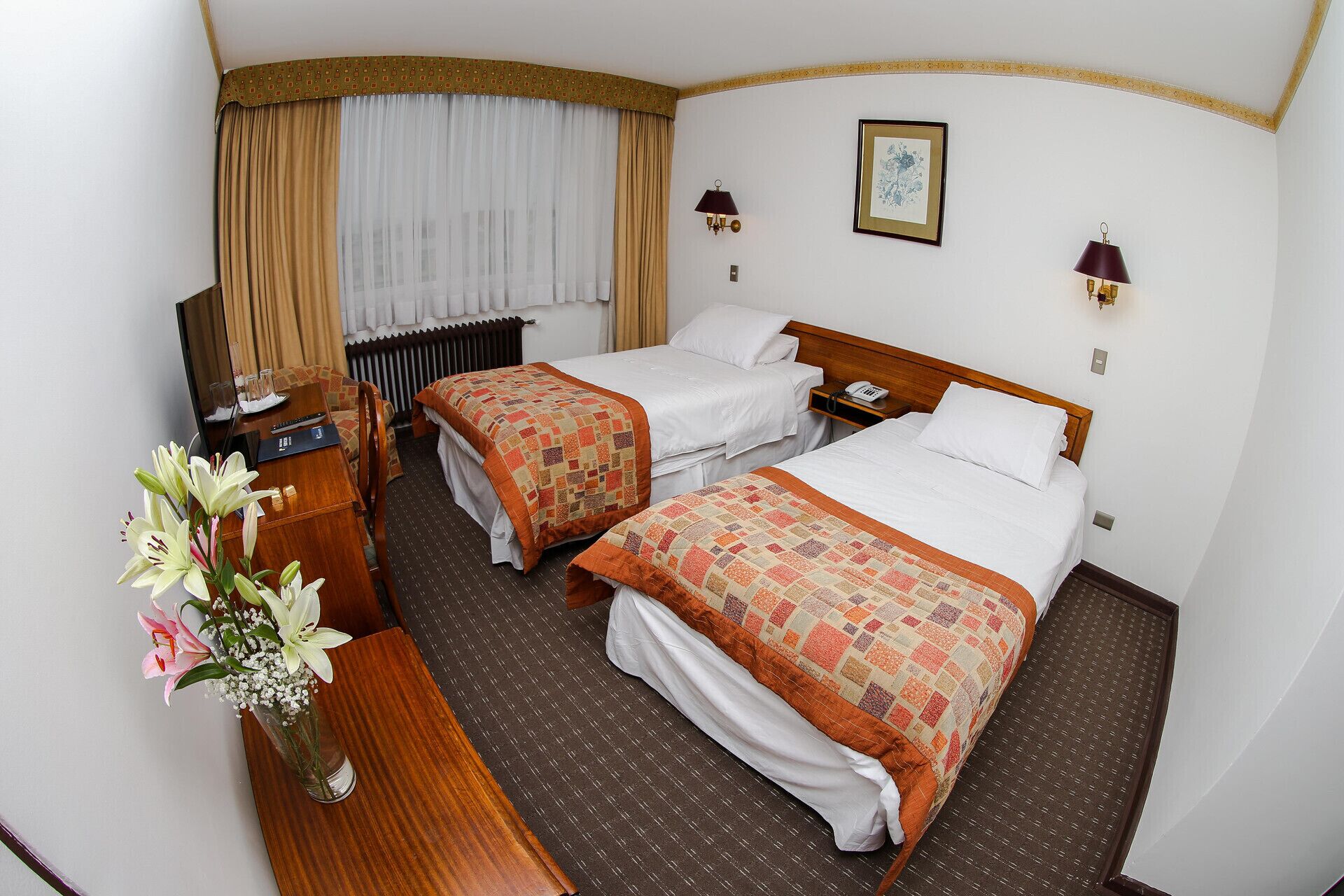 In-room safe, desk, cribs (free), WiFi (free)