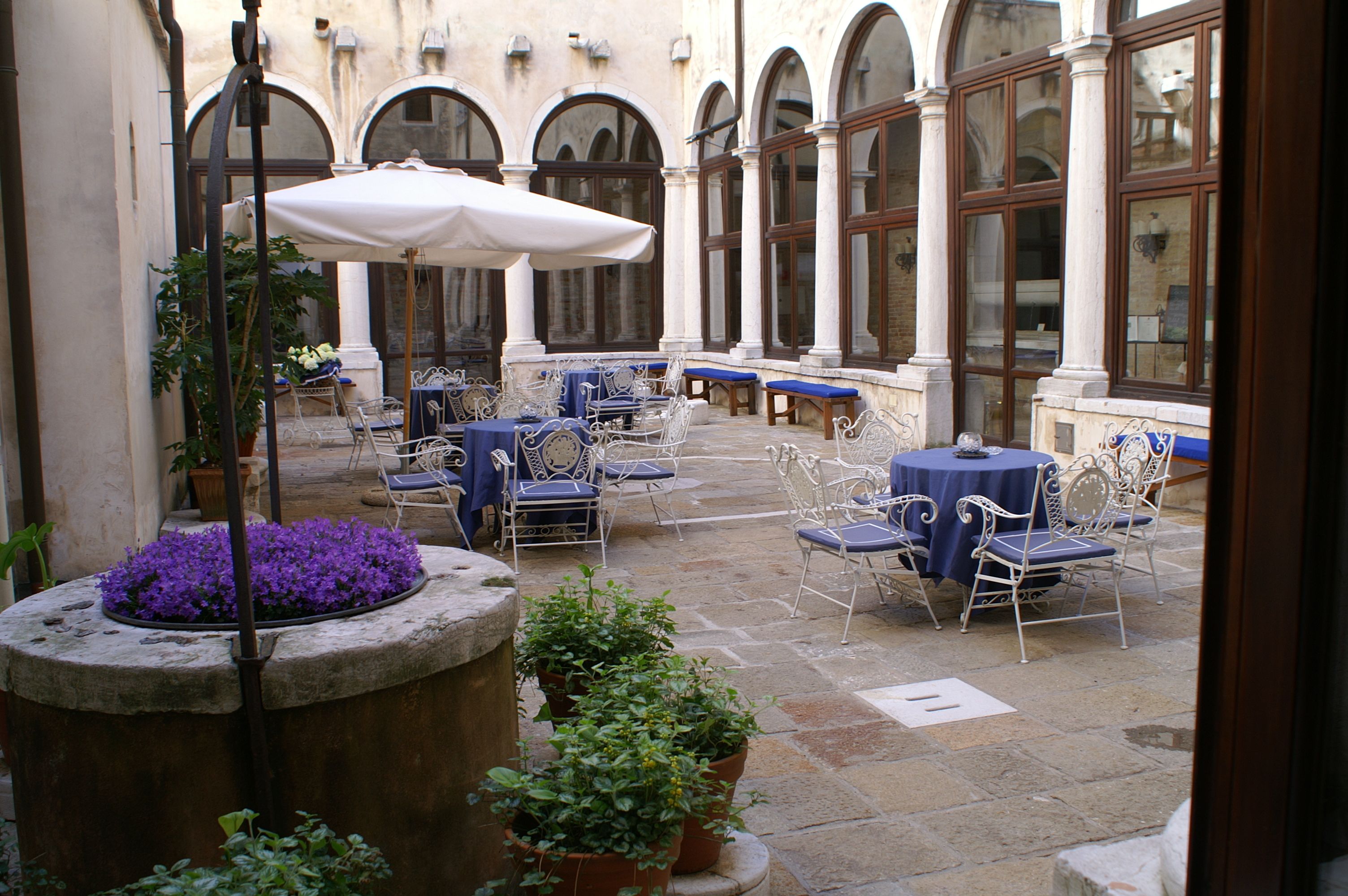 Utendørs bankettområde