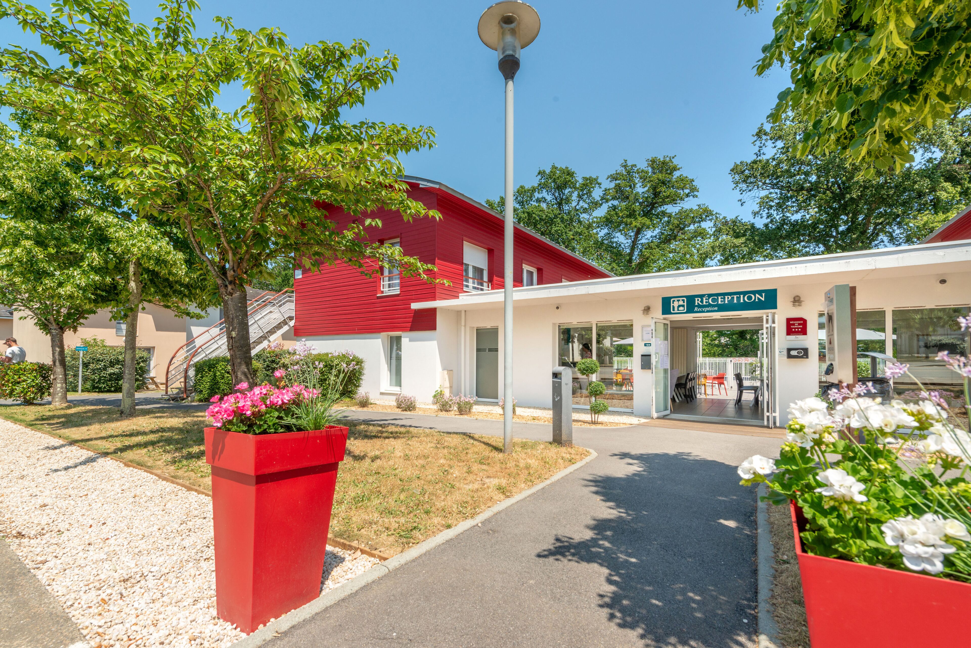 Façade de l’hébergement