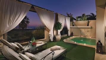 Villa Duquesa de 1 dormitorio (piscina privada climatizada) | 1 dormitorio, minibar, caja fuerte y decoración individual