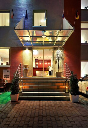 Entrada al alojamiento