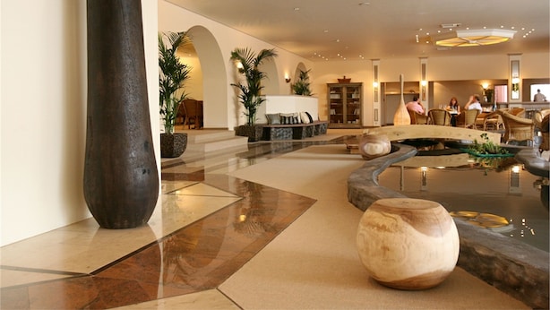 Interior entrance