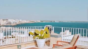 Blick von der Unterkunft