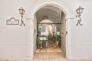 A szálláshely homlokzata