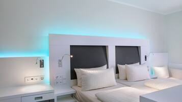 Premium bedding, minibar, in-room safe, desk
